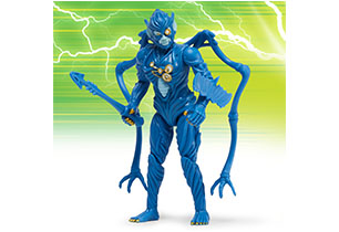Power Rangers Head Flippin Basic Figures Assorted - Black Ranger